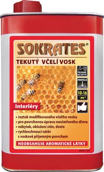Olej na dřevo Sokrates tekutý včelí vosk 0,75 l