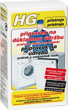 HG přípravek na důkladnou údržbu praček a myček na nádobí
