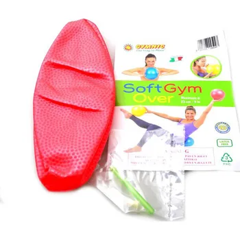 Gymnastický míč Kock sport Softgym over Overball - červený