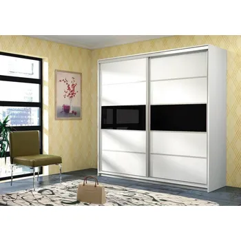 Šatní skříň Casarredo Šatní skříň CLEMENTE černá