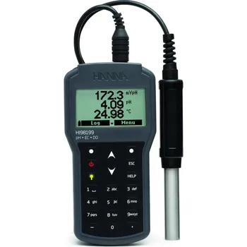 Multimetr Přenosný multimetr s digitální pH elektrodou