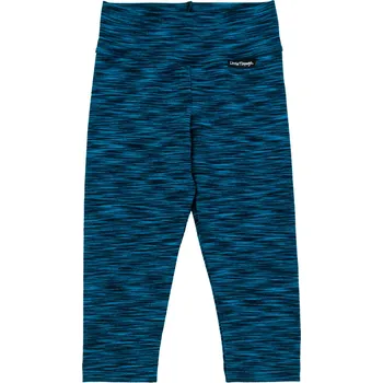 Dětská móda modré melírované legíny