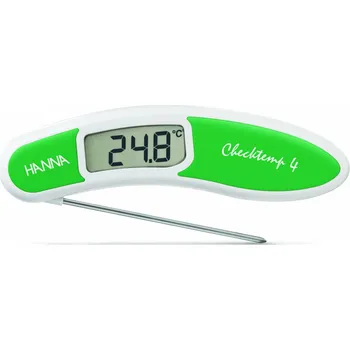 Skládací teploměr pro ovoce a saláty, certifikace EN 13485