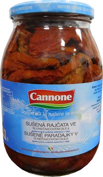 Cannone Sušená rajčata v oleji 990g