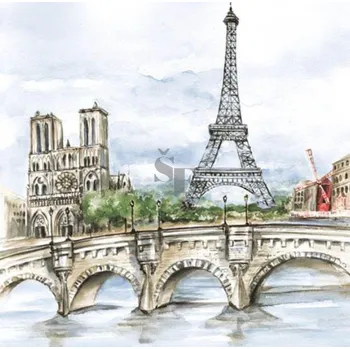 Papírový ubrousek Papírové ubrousky 1149 Paris 33/3/20, Stil