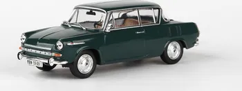 autíčko Abrex Škoda 1100MBX (1969)  1:43 tmavě zelená