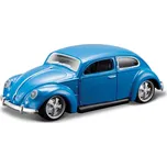 Bburago Volkswagen Beetle 1:64 modrá