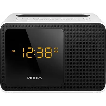 Radiobudík Philips AJT5300W černý/bílý