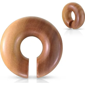 Piercing Šperky4U Dřevěný kruh Saba wood - PL01240-06