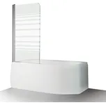 Vanová zástěna TV1 INTIM Brillant Sklo POTISK Univerzální 1400 mm 800 mm