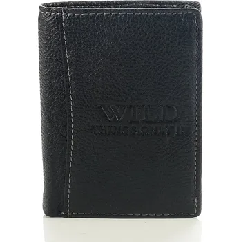 Peněženka Pánská kožená peněženka Wild Things Only 5500 černá + krabička