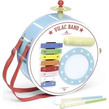 Hudební nástroj pro děti Vilac Bubínek One man band