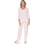 Dámské bambusové pyžamo ROZALIE - Růžová, M, Luisa Moretti