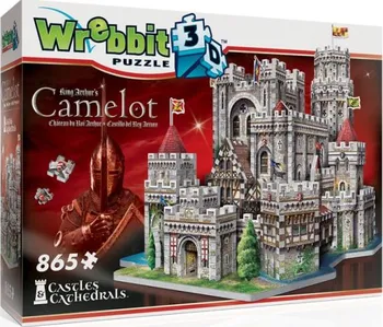 3D puzzle Wrebbit 3D puzzle Hrad Camelot 865 dílků