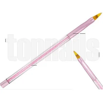 Umělé nehty štětec OMBRÉ pink