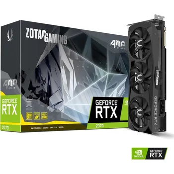 Zotac Gaming Geforce Rtx 2070 Amp Extreme Edition 8 GB (ZT-T20700B-10P) Grafická karta Zotac Gaming Geforce Rtx 2070 Amp Extreme Edition 8 GB (ZT-T20700B-10P)
