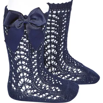 Cóndor Condor dívčí podkolenky s mašlí 25192_480 Velikost: 2 / 18 - 24 100% bavlna