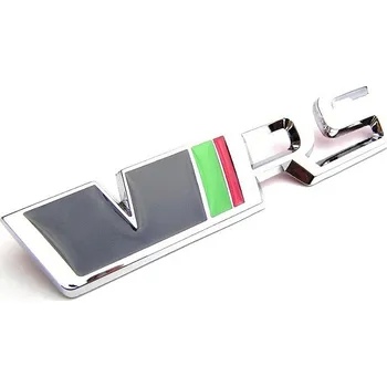 Samolepicí dekorace na vozidlo Škoda Auto Znak Škoda RS | VRS, nalepovací, originál 5J6853687ADBTK