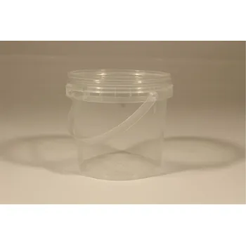 Jednorázové nádobí Kyblík + víčko transparentní 190 ml