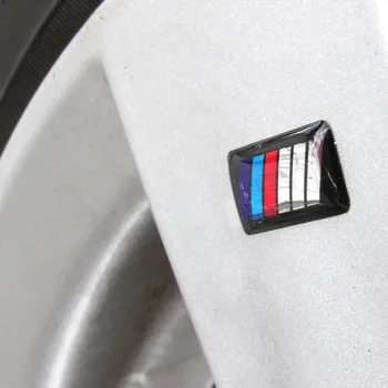 Samolepicí dekorace na vozidlo Samolepka BMW M POWER na kola, 2 ks