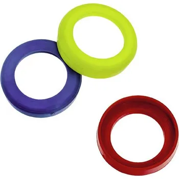 Lüdecke Kroužky pro označení média 10 mm modré