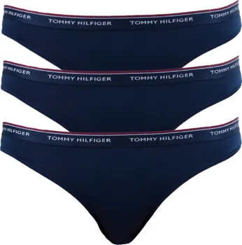 Kalhotky Tommy Hilfiger 3Pack Navy Blazer UW0UW00043 - 416
