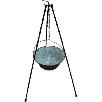 kotlíky Reproplast Smaltovaný kotlík s trojnožkou 10 l