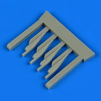 Plastikový model Quickboost 1/72 SAAB J-35 Draken air scoops (Hasegawa/Revell)