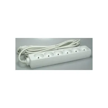 Prodlužovací kabel Prodlužovací přívody - 6 zásuvek / 3 m