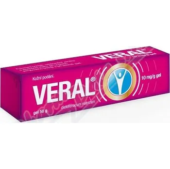 Lék na bolest, zánět a horečku Veral 10 mg-g gel 1x50g II