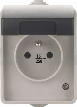 Elektrická zásuvka EMOS 16A/250V IP54