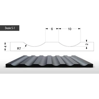 Rohožka Boguma, s.r.o. Pryžové podlahoviny Vzor: s-7