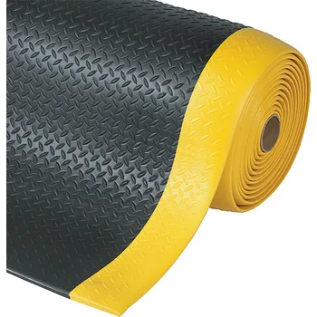 Rohožka Černo-žlutá protiúnavová rohož (role) Diamond Sof-Tred - délka 18,3 m, šířka 60 cm, výška 1,27 cm - 81716569