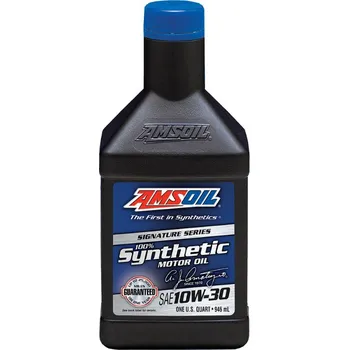 Motorový olej Plně syntetický motorový olej AMSOIL Signature Series 10W-30 946 ml (1 quart)