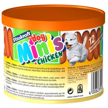 Pamlsek pro psa Vitakraft Dog Snack Minis Chicken 12 ks