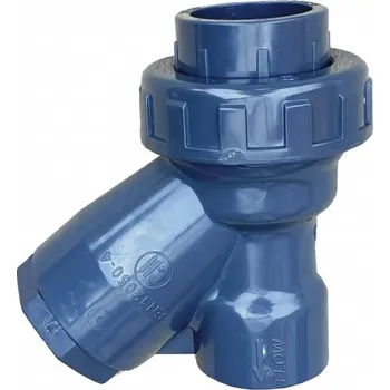 Příslušenství k čerpadlu AQUAPLASTIK PVC-U zpětný ventil Y s koulí, na lepení, EPDM, PN10 d50