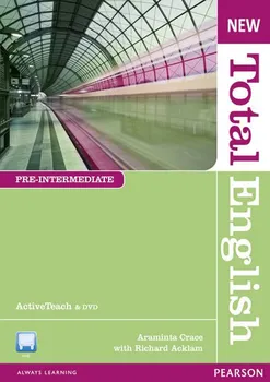 Anglický jazyk New Total English Pre Intermediate Active Teach - Pearson CD