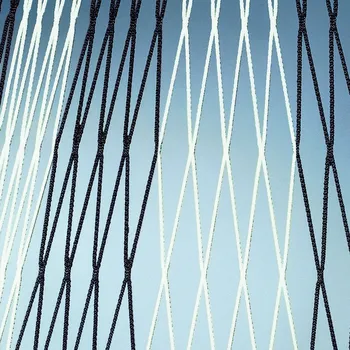 Fotbalový míč FOTBAL SÍŤ 1073 PP 4 mm 7,5x2,5/2x2 m - Černo, Bílá - velikost uni