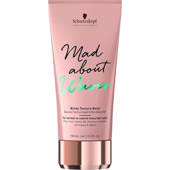 Recenze Schwarzkopf Professional Mad About Waves Windy Texture Balm 150 ml Stylingový přípravek Recenze Schwarzkopf Professional Mad About Waves Windy Texture Balm 150 ml