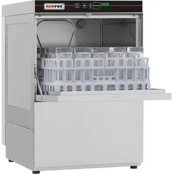 Myčka nádobí Myčka skla QQI 37 P jednoplášťová s čerpadlem 230V REDFOX