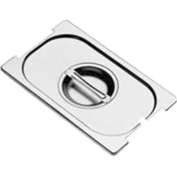 Víko pro GN 1/1 s otvorem pro držadla a naběračku nerez REDFOX