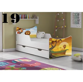 Dětská postel Plastiko Dětská postel Džungle - 19 - 140x70