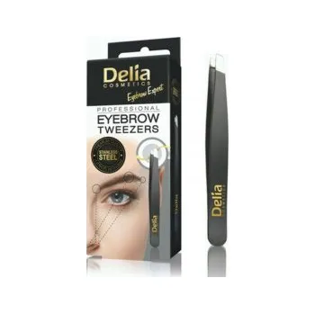 Delia Cosmetics Eyebrow TWEEZERS professional pinzeta na obočí 1 kus
