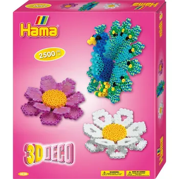 zažehlovací korálek Hama Beads 3D Páv dárková sada 2500 ks