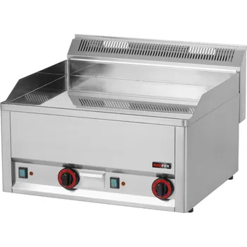 Kuchyňský gril Deska grilovací elektrická FTHRC 60 EL kombinovaná chrom REDFOX