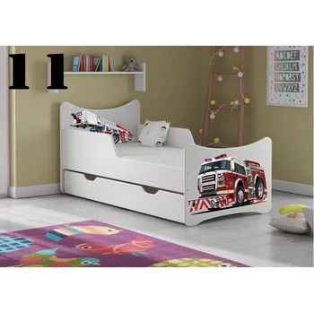 Dětská postel Plastiko Dětská postel Hasiči - 11 - 140x70