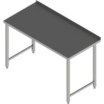 Dílenský stůl Stůl pracovní PS 180x70x90 nerezový bez police 100 REDFOX