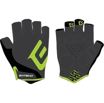 Cyklistické rukavice Extend ZHENA černá-limetková M (Rukavice dámské Extend ZHENA black-lime M)
