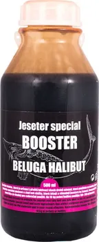 Návnadové aroma LK Baits Booster Jeseter Special 500 ml Beluga Halibut