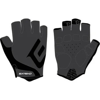 Cyklistické rukavice Extend GRISP černé XXS (Rukavice pánské Extend GRISP černé XXS)